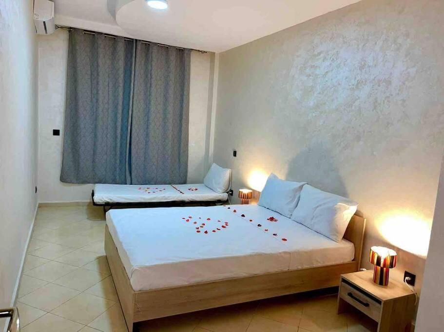 Appartement Haut Standing 3 Chambres Avec Terasse Quartier Gueliz Hivernage A Marrakech I19 Marrakesh Exteriör bild
